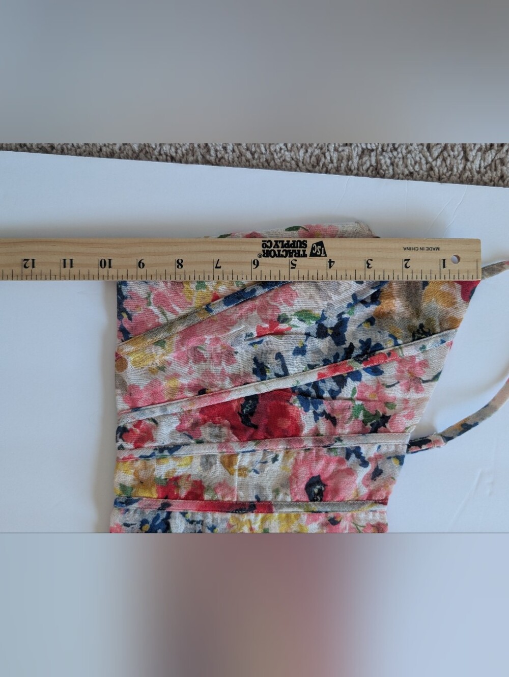 Zimmermann Floral Linen Corset Bustier Crop Top - Picture 8 of 9